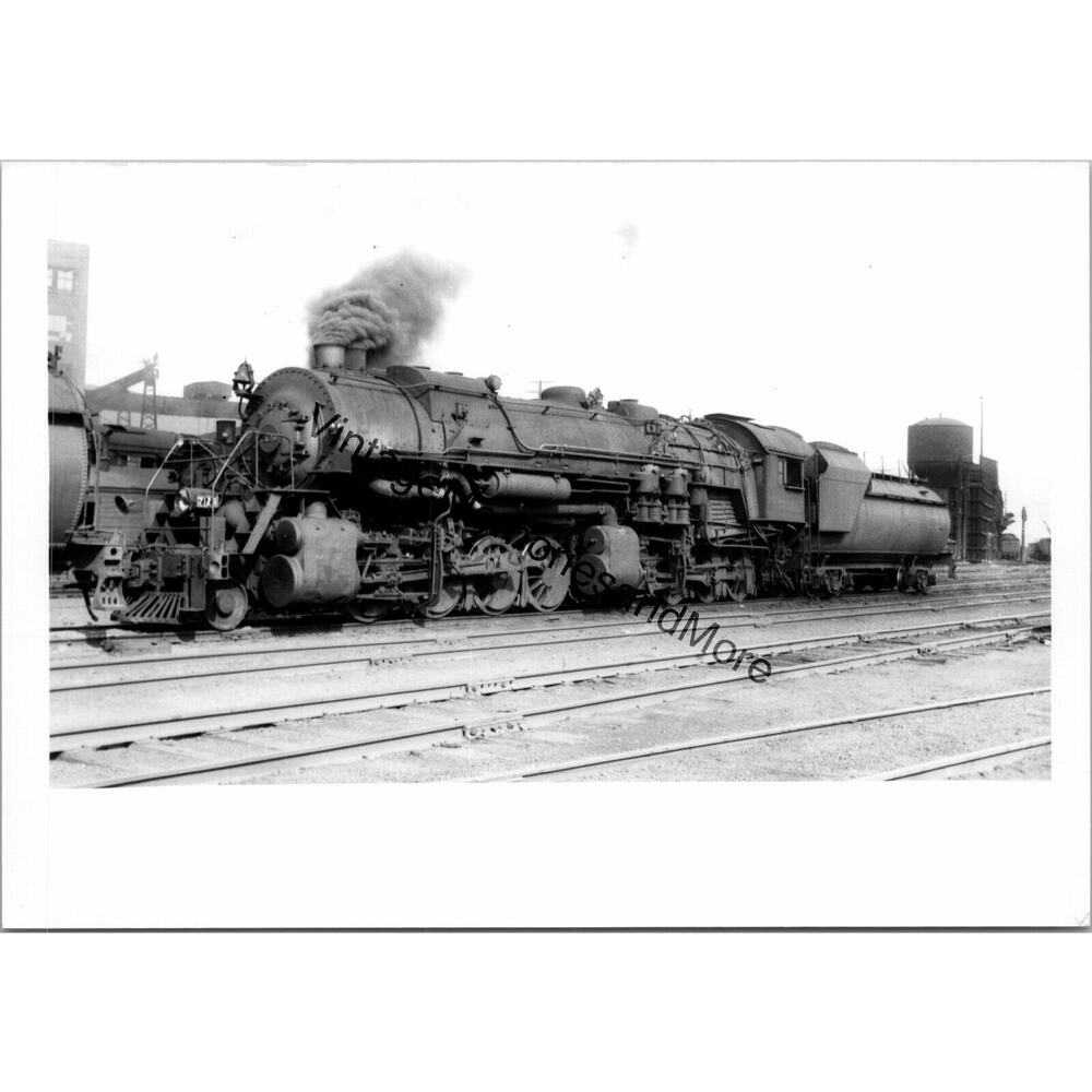 Vtg Balitmore & Ohio B O 7120 Steam Locomotive 3.5" x 5" Real Photo T2-669